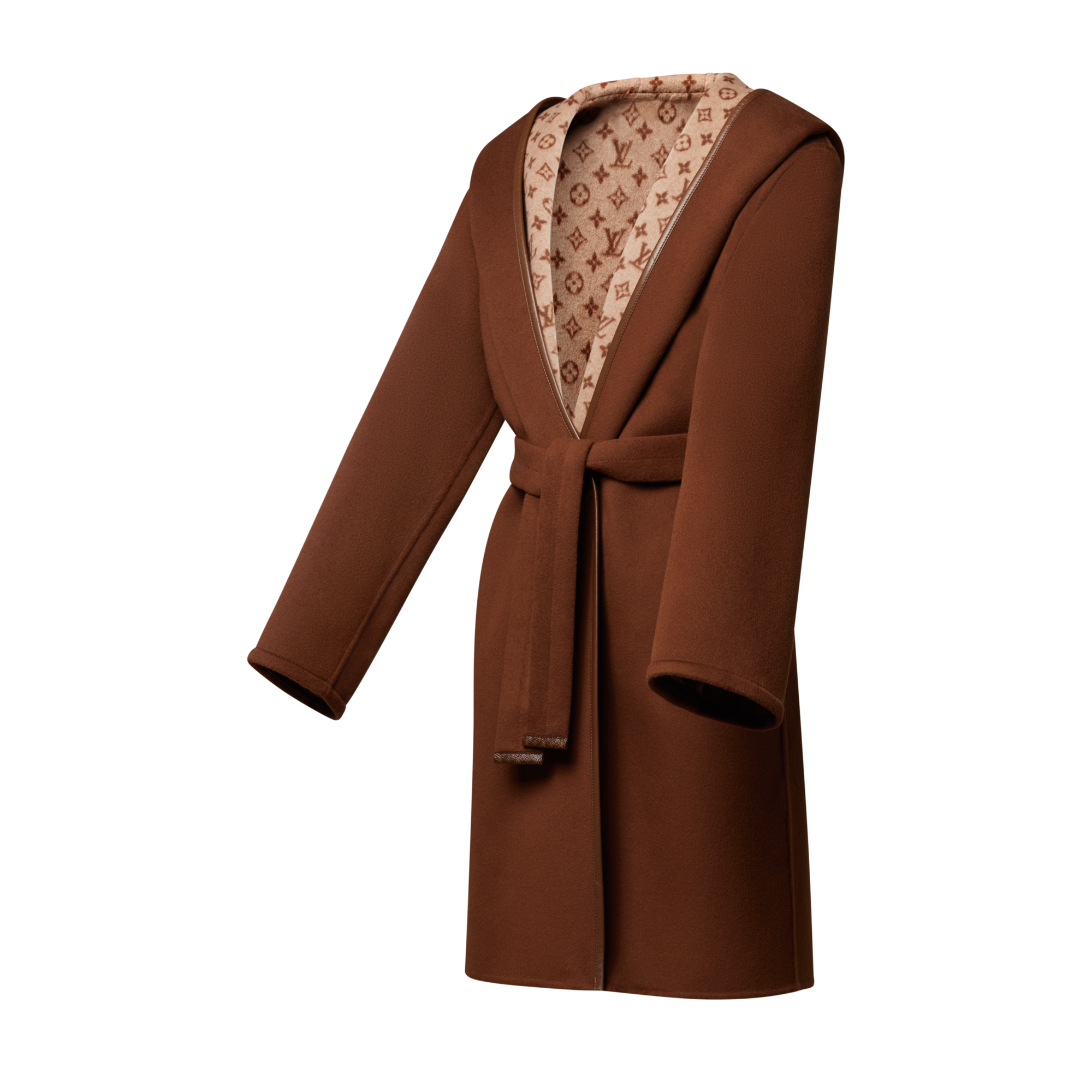 Signature Hooded Wrap Coat - Ready-to-Wear | LOUIS VUITTON